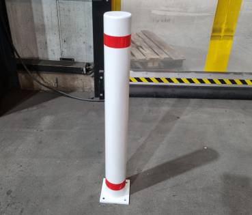 Absperrpfosten, Rammschutz Poller 12cm Durchmesser Anfahrschutz Poller 1m