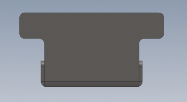 Preview: Endstück, Abdeckplatte E2, für Drainagerinne 90mm, 120mm, 140mm  und 190mm