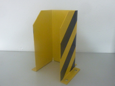 Preview: Anfahrschutz Kantenschutz U-Form schwarz/gelb versch. Längen