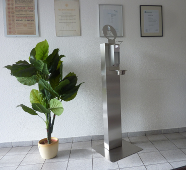 Preview: D-20000-V01 Desinfektionsständer mit Desinfektionsmittelspender