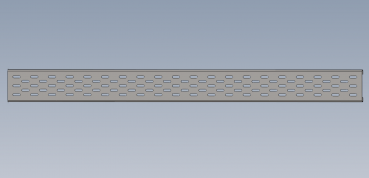 Preview: Schlitzrost Edelstahl 1m und 2m Länge für Einlaufbreite 90mm, 120mm, 140mm und 190mm