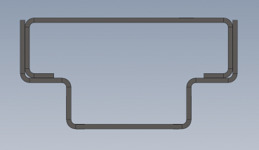Preview: Drainagerinne H1, Edelstahl inkl. Rost Einlaufbreite 90mm, 120mm, 140mm und 190mm
